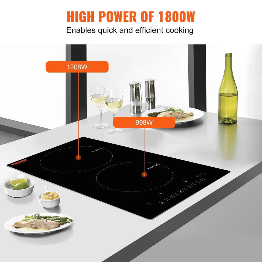 12 inch 2 Burners Electric Cooktop I705