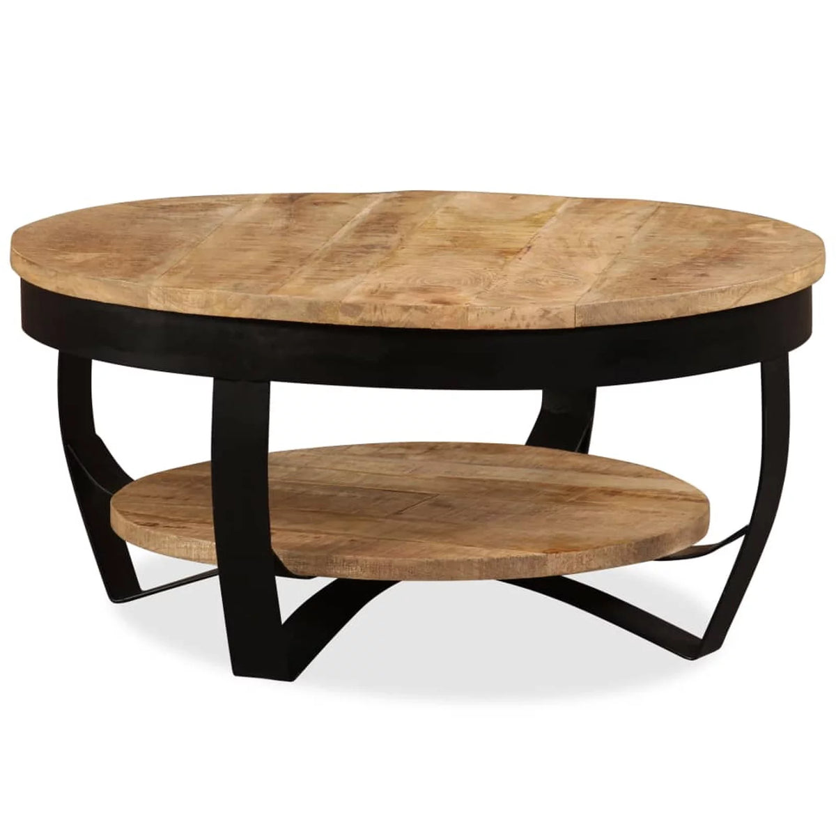 Solid Rough Mango Wood Coffee Table J9467