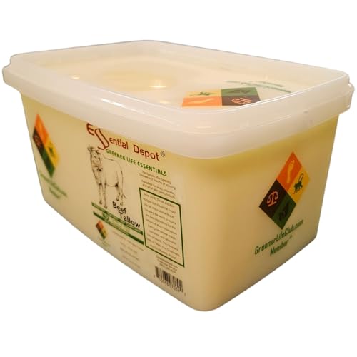 7 lbs Grass Fed Non-GMO Food Grade Beef Tallow R25739