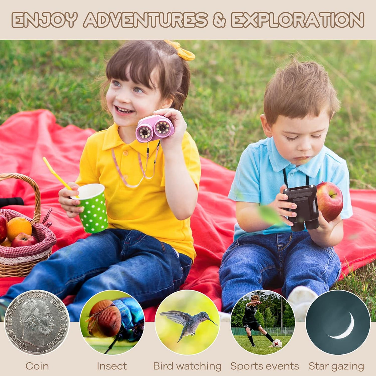 Portable Handheld Microscope Binoculars L805162
