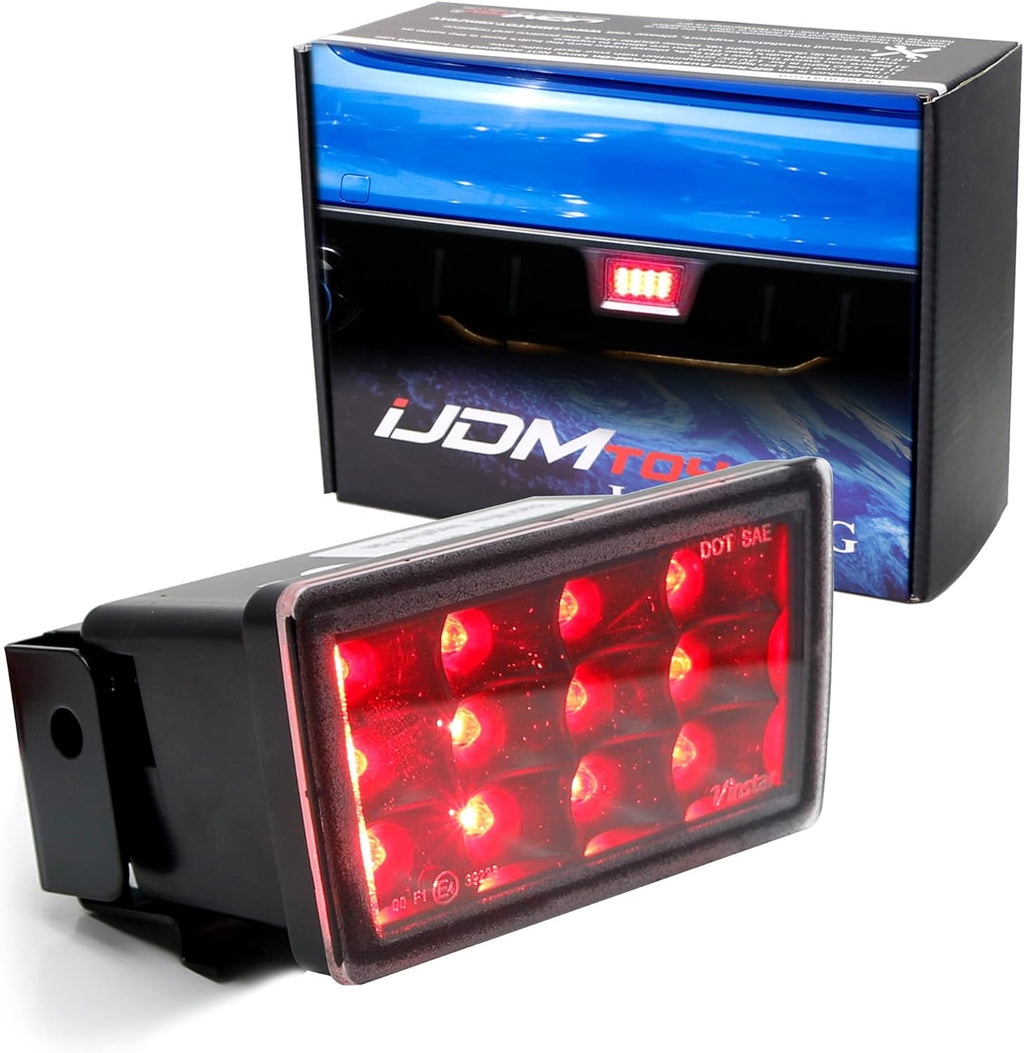 Red Lens Full LED Rear Fog Light Kit Pack of 2 B73018
