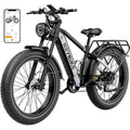 Electric Bike 750W Fat Tire 48V 18Ah Removable Battery 26'' Wheel S31955
