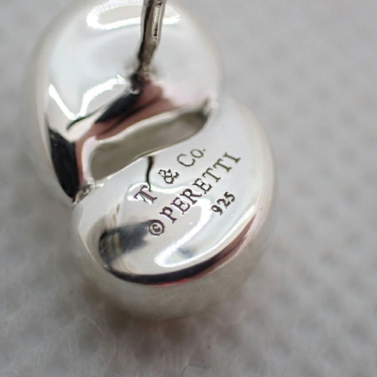 925 Double Teardrop Earrings J451063
