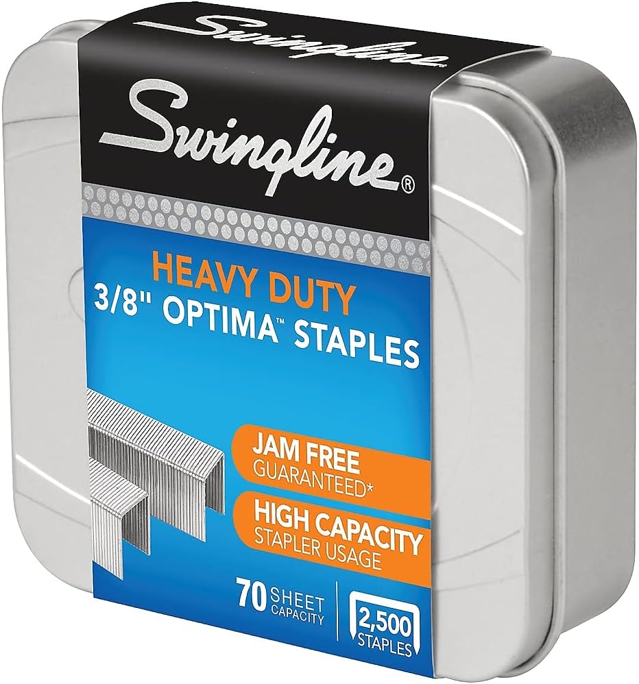 3/8-Inch Leg Staples, 2500/Box T76046