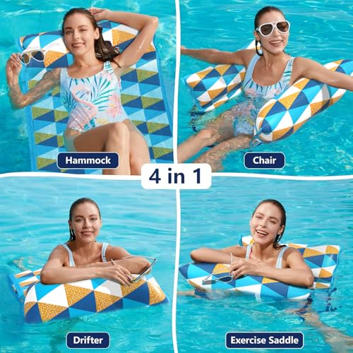 Inflatable Pool Hammock Float 2 Pack J358