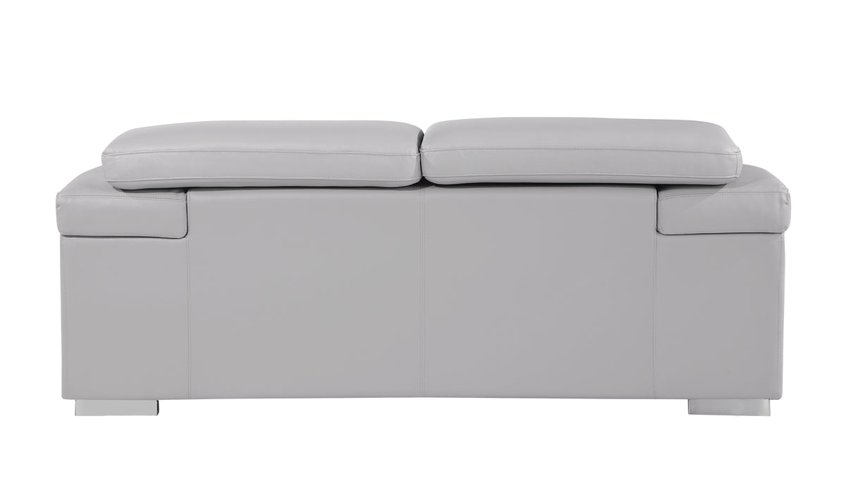 Italian Leather Loveseat C15515
