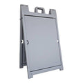 Gray A-Frame Sign Stand O187