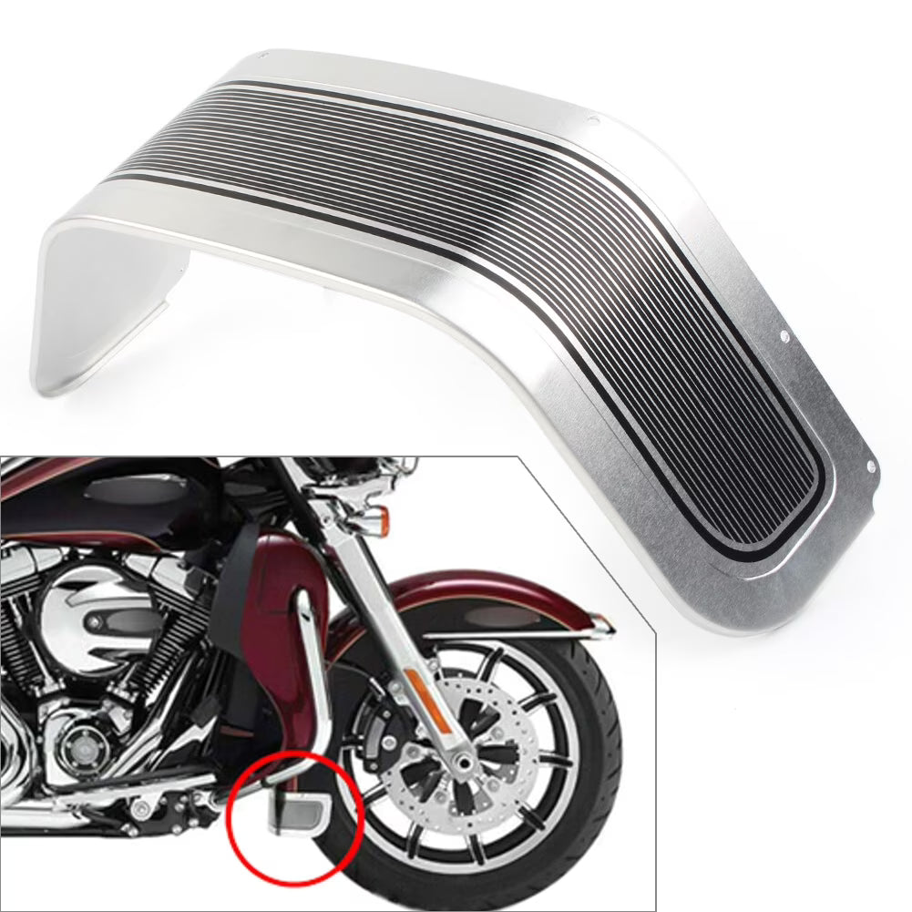Aluminum Motorbike Front Fender Mudguard Skirt N9486