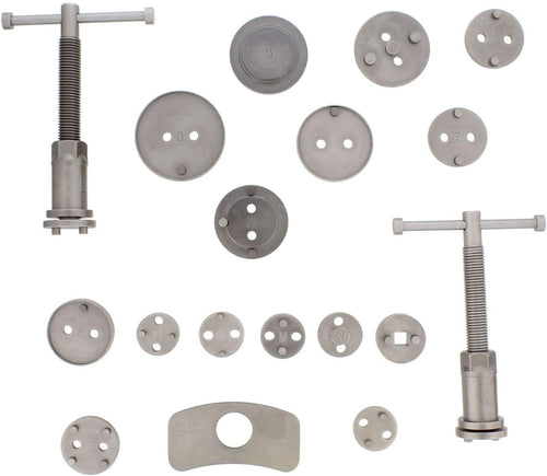 18 Pc Disc Brake Caliper Tool Kit & 8 Pc Drum Brake Tool Kit F2266