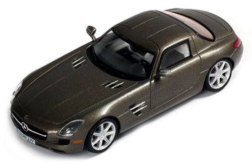 1:43 Scale Mercedes SLS AMG Model Car Monza Grey P399