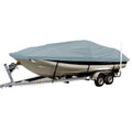 Grey Boat Cover for 19.5 Sterndrive Deck Boats T736