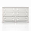White 6 Drawer Dresser Z415