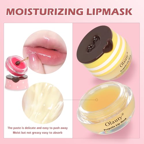 4 PCS Honey Lip Balm Lip Mask M9285
