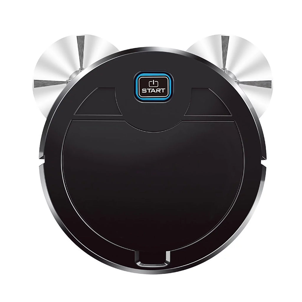 Black 3 In 1 Robotic Vacuum Cleaner M62980