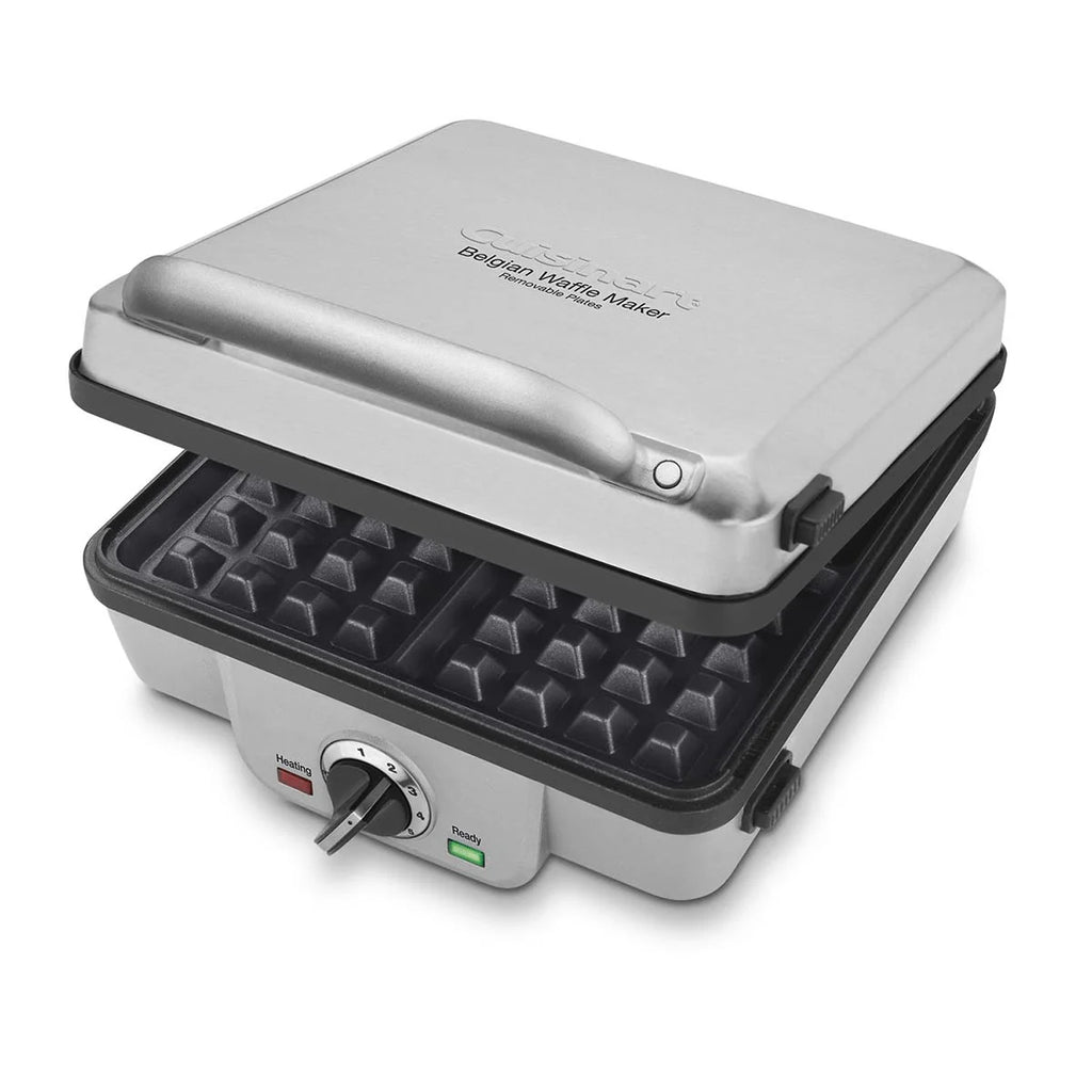 Belgian Waffle Maker with Pancake Plates Silver H5525