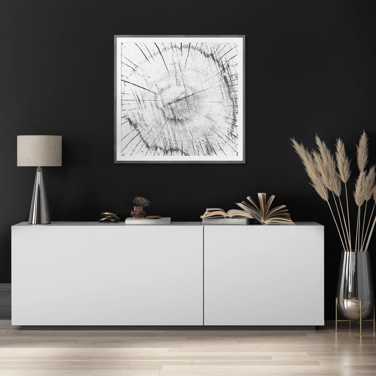 Black Peel and Stick Removable Vinyl Wallpaper K358