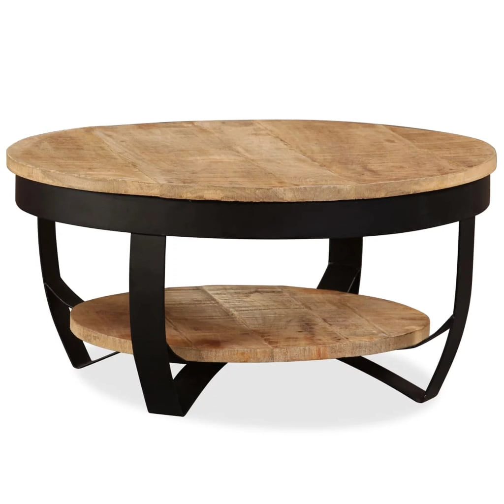 Solid Rough Mango Wood Coffee Table J9467