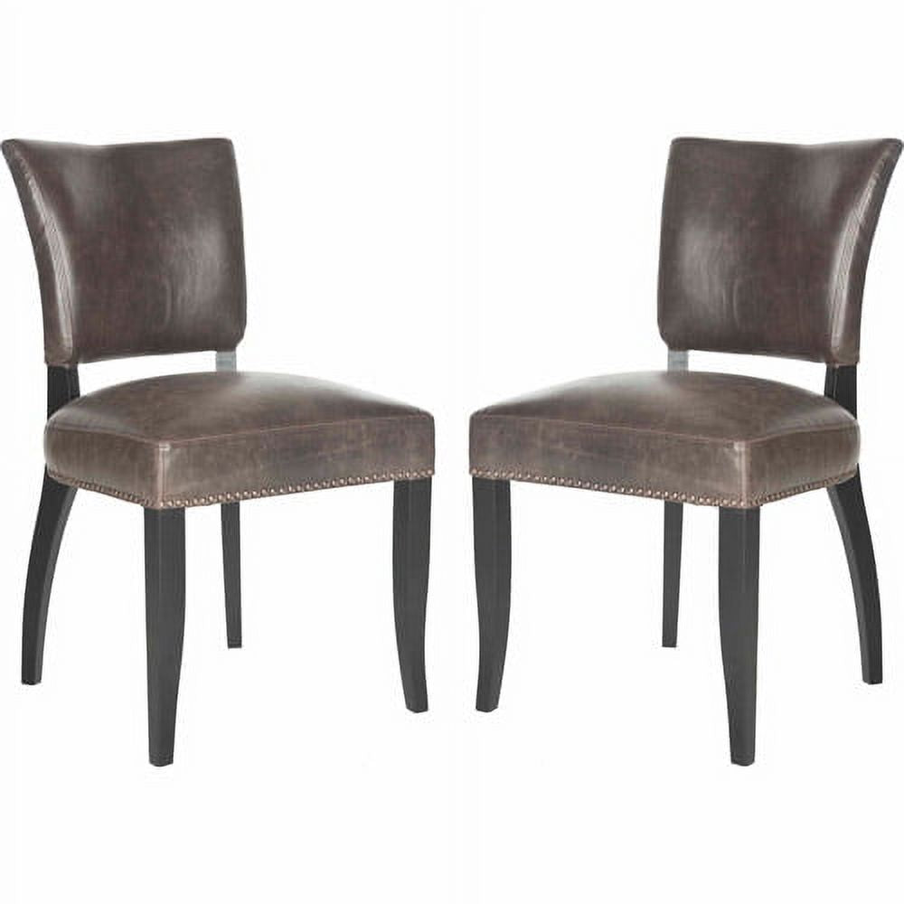 Antique Brown Glam Side Chair, Set of 2 N785390