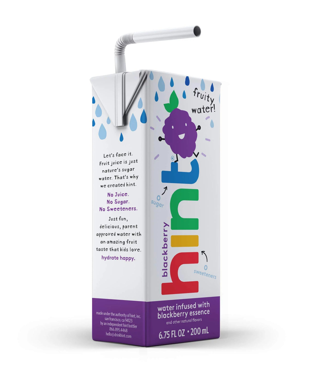 Kids Water Blackberry 32 Pack 6.75 oz Zero Sugar M54991