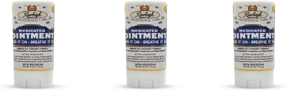 Medicated Ointment Stick 0.5 oz Pack of 3 D1079