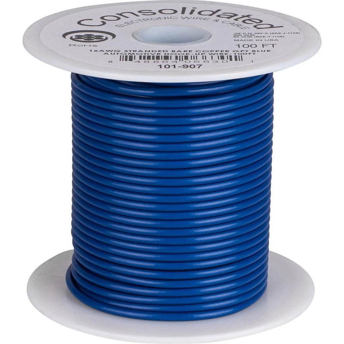 16 AWG Stranded Copper Automotive Wire 100 ft. N216