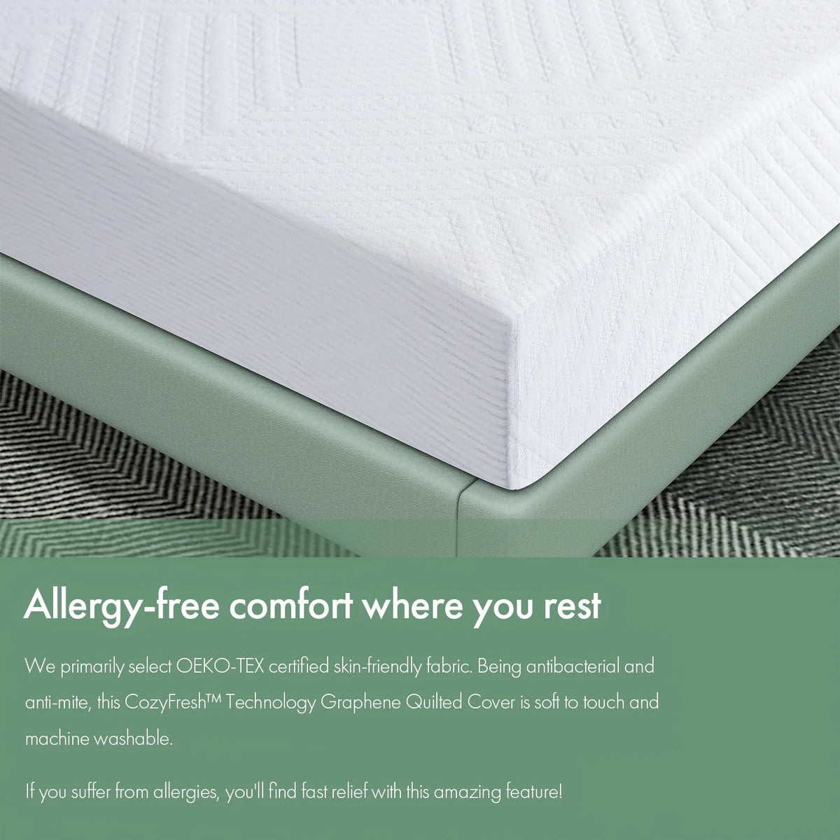 Twin Gel Memory Foam Mattress S161