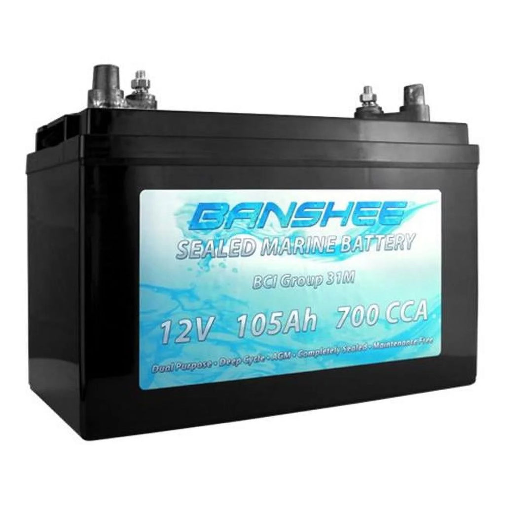 Group 31 Sealed AGM Deep Cycle Marine Battery M986