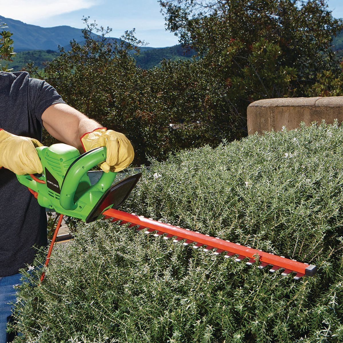 3.5 Amp 22 in. Electric Hedge Trimmer N603