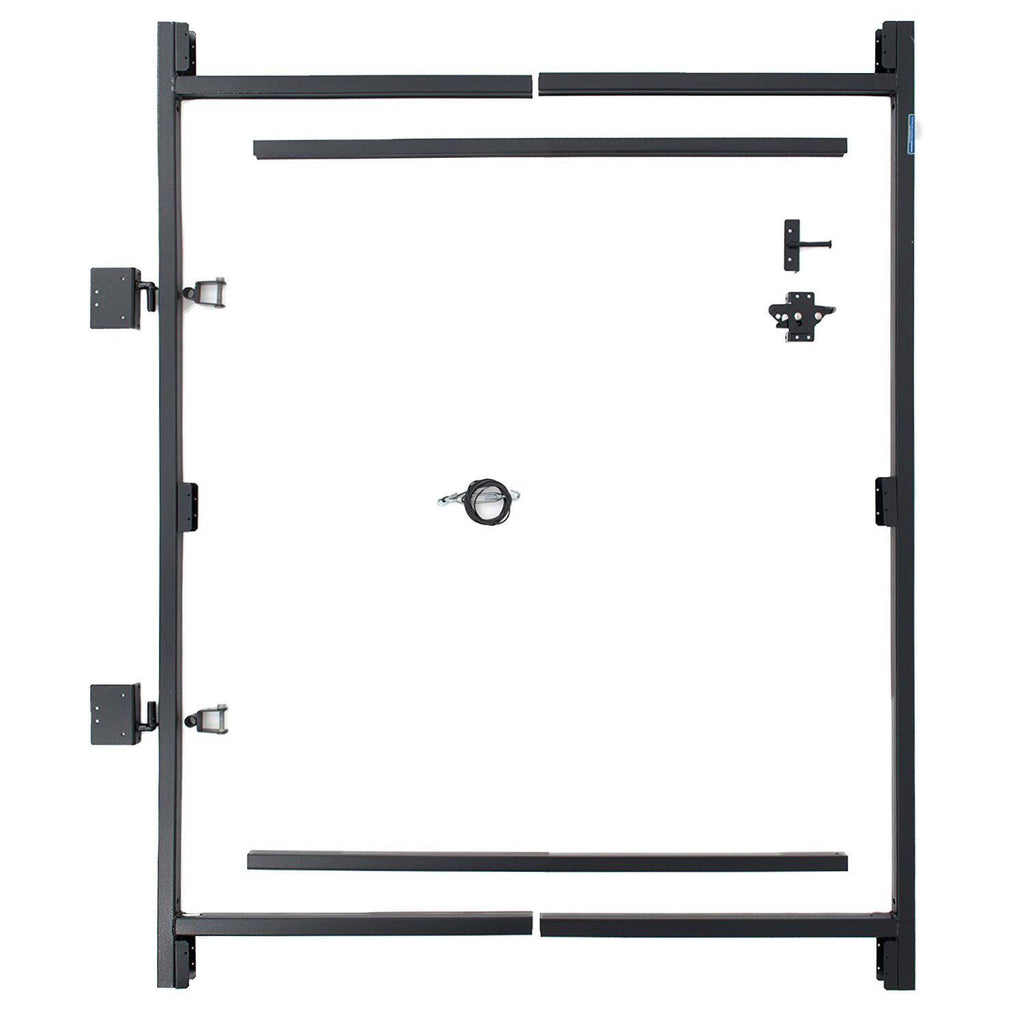 Steel Frame Gate Kit, 36x22-60x22 Wide Opening Up to 7& High (6 Pack) K77417
