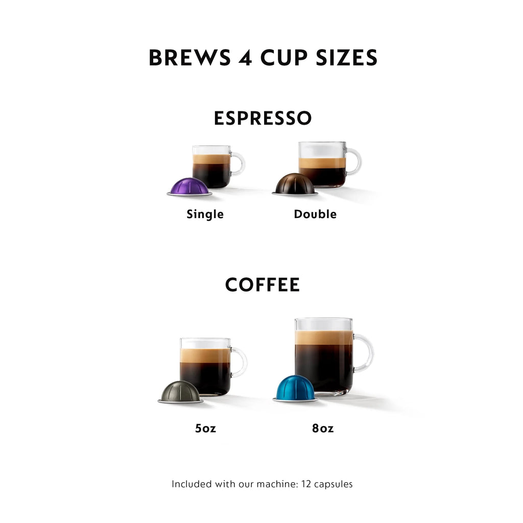 Black Coffee and Espresso Maker U17812