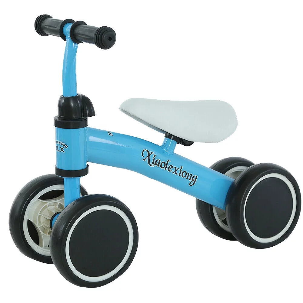 Baby Balance Bike 4 Wheels No Pedal A338248