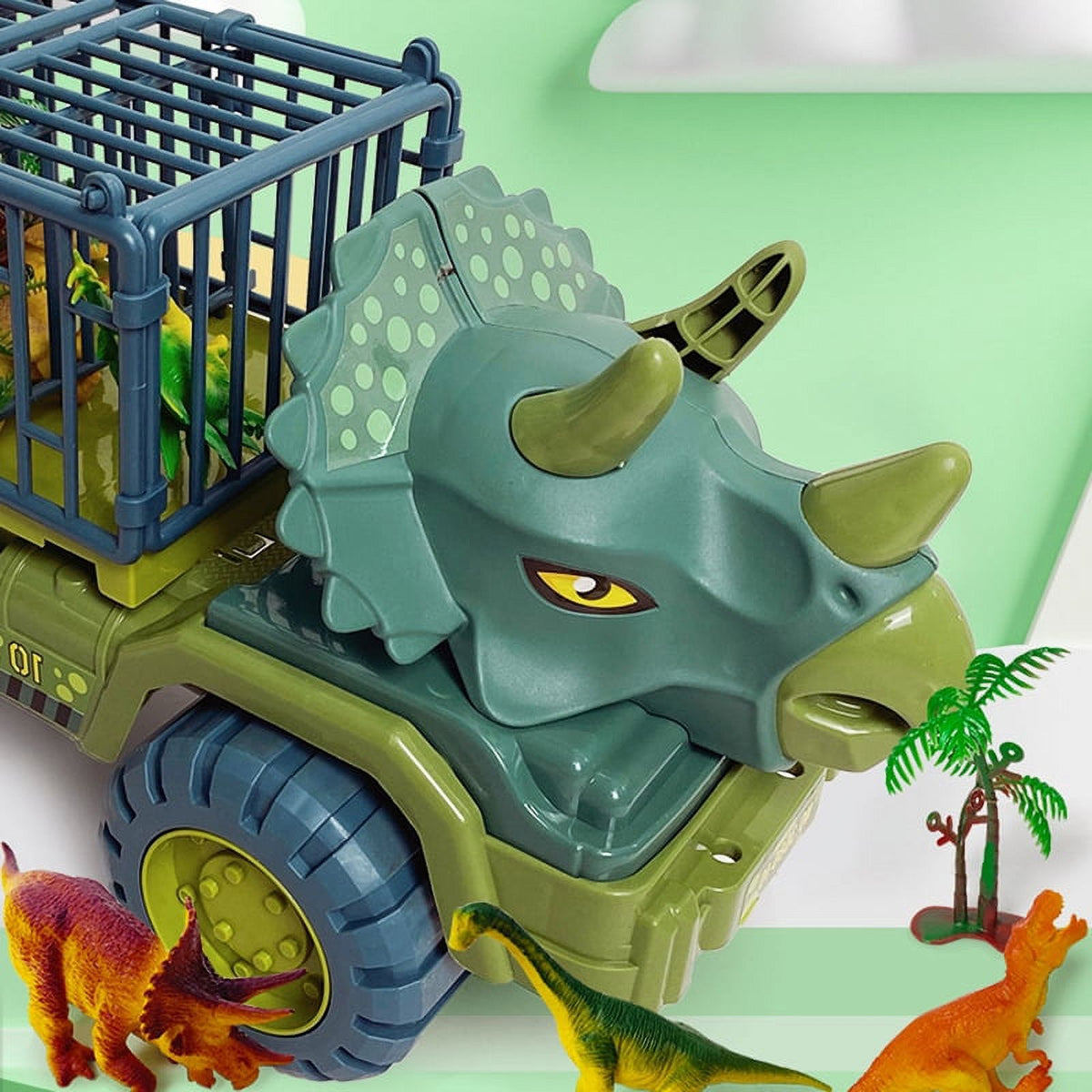 Large Dinosaur Carrier Truck Toys N3149
