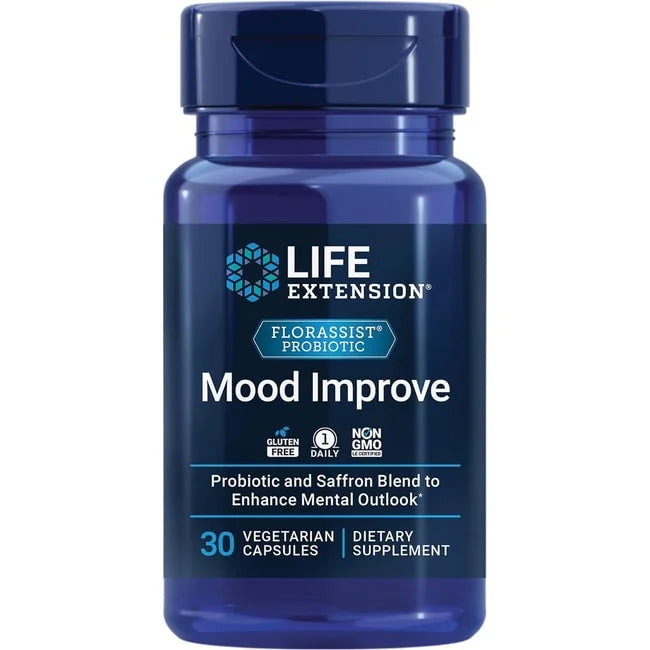 30 Vegetarian Capsules Probiotic & Saffron Blend H335898