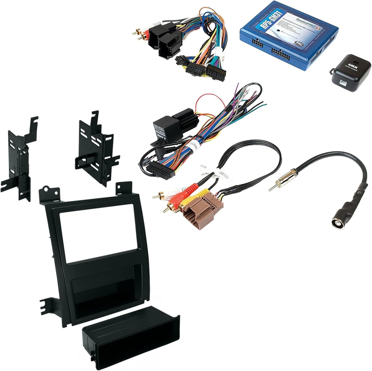 Radio Replacement Interface with Built-In OnStar Package for Select Cadillac Escalade Vehicles N26227