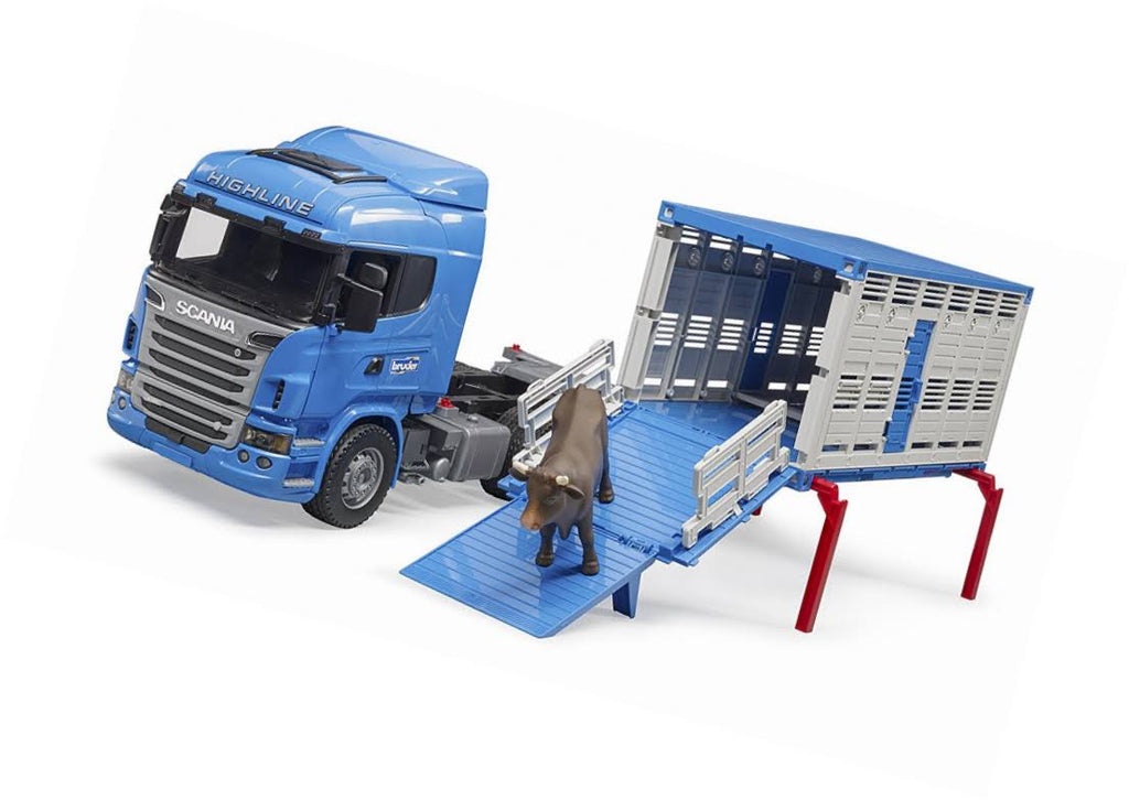 Cattle Transport Truck with 1 Cattle F9681
