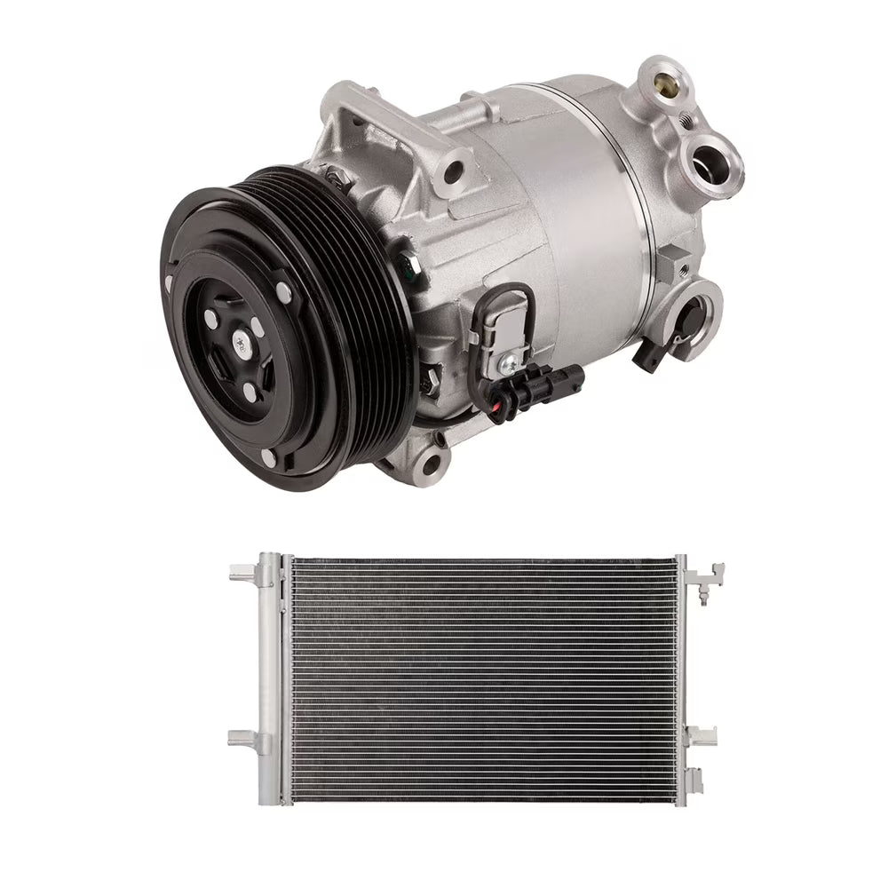 AC Compressor with A/C Condenser & Drier Q23969