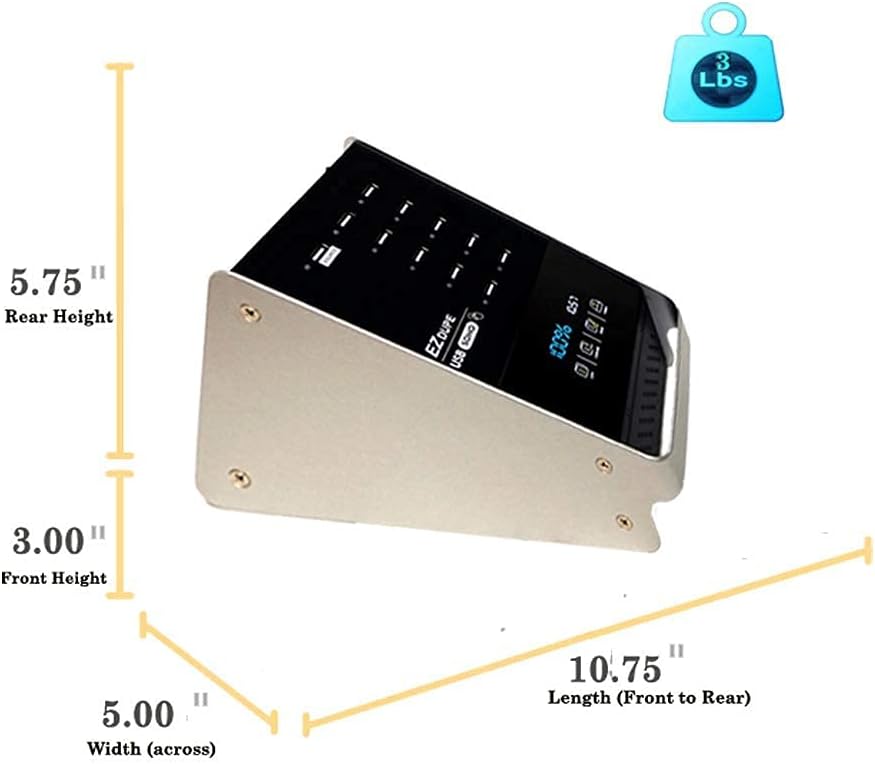 SD Duplicator with Touch Screen for MicroSD SDHC SDXC Memory Card I67499