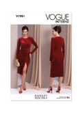 Sewing Pattern Knit Dress B140