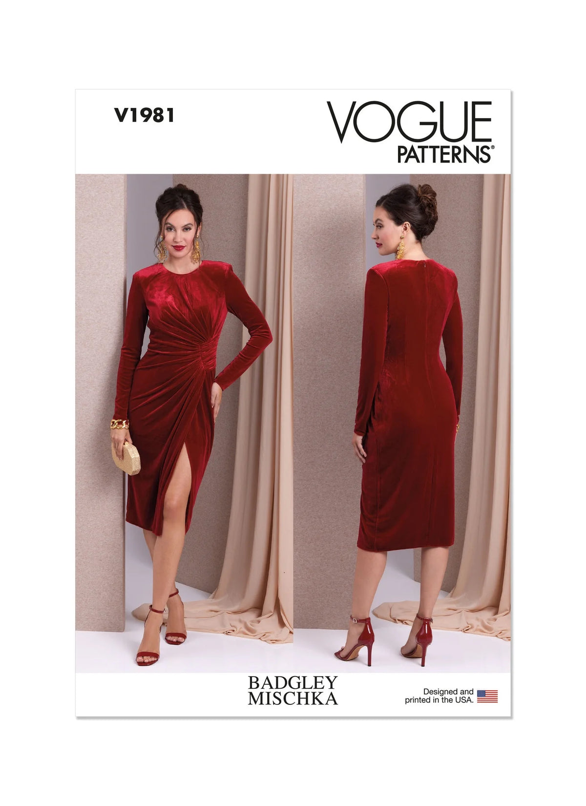 Sewing Pattern Knit Dress B140