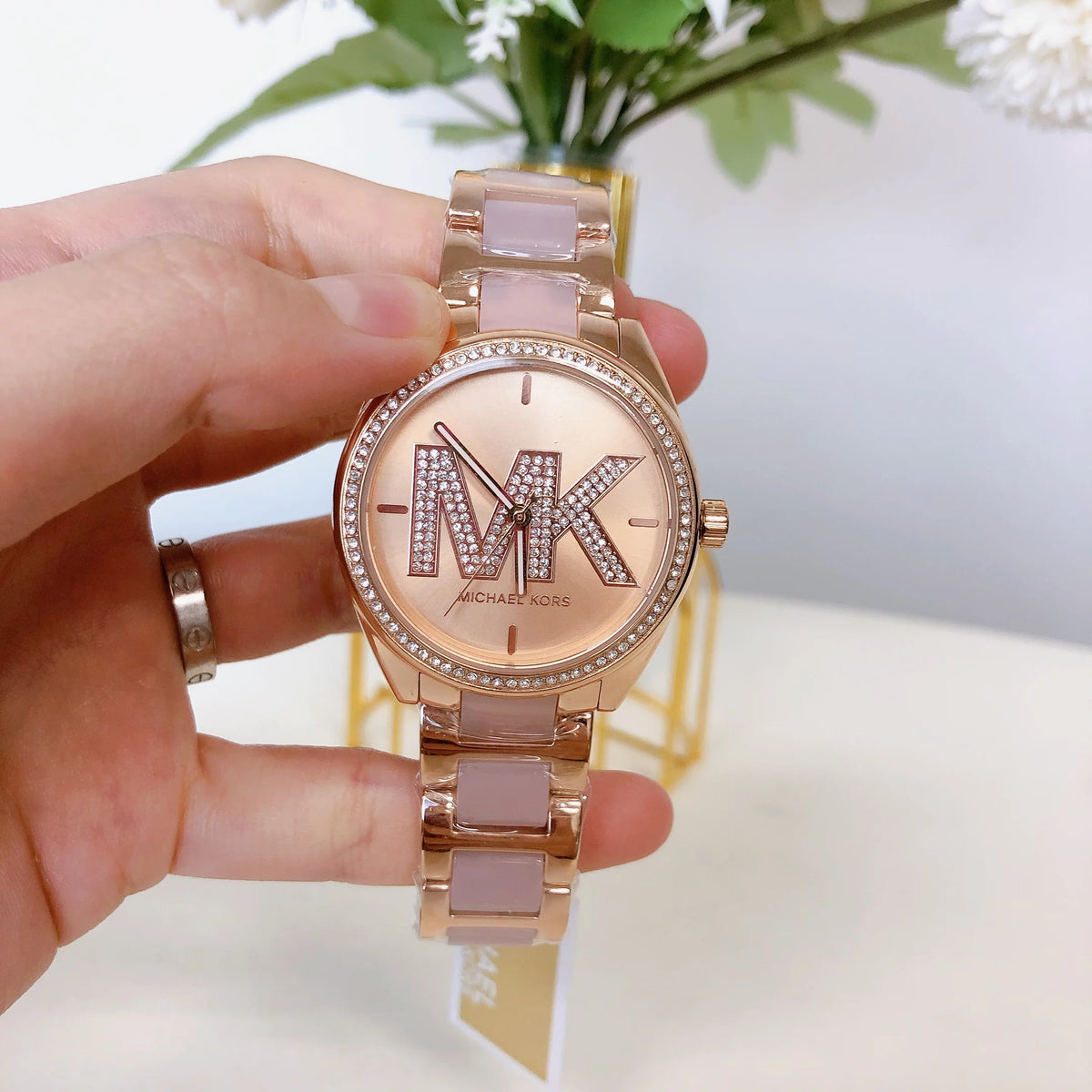 Two-Tone Stainless Steel Watch 36mm V21167