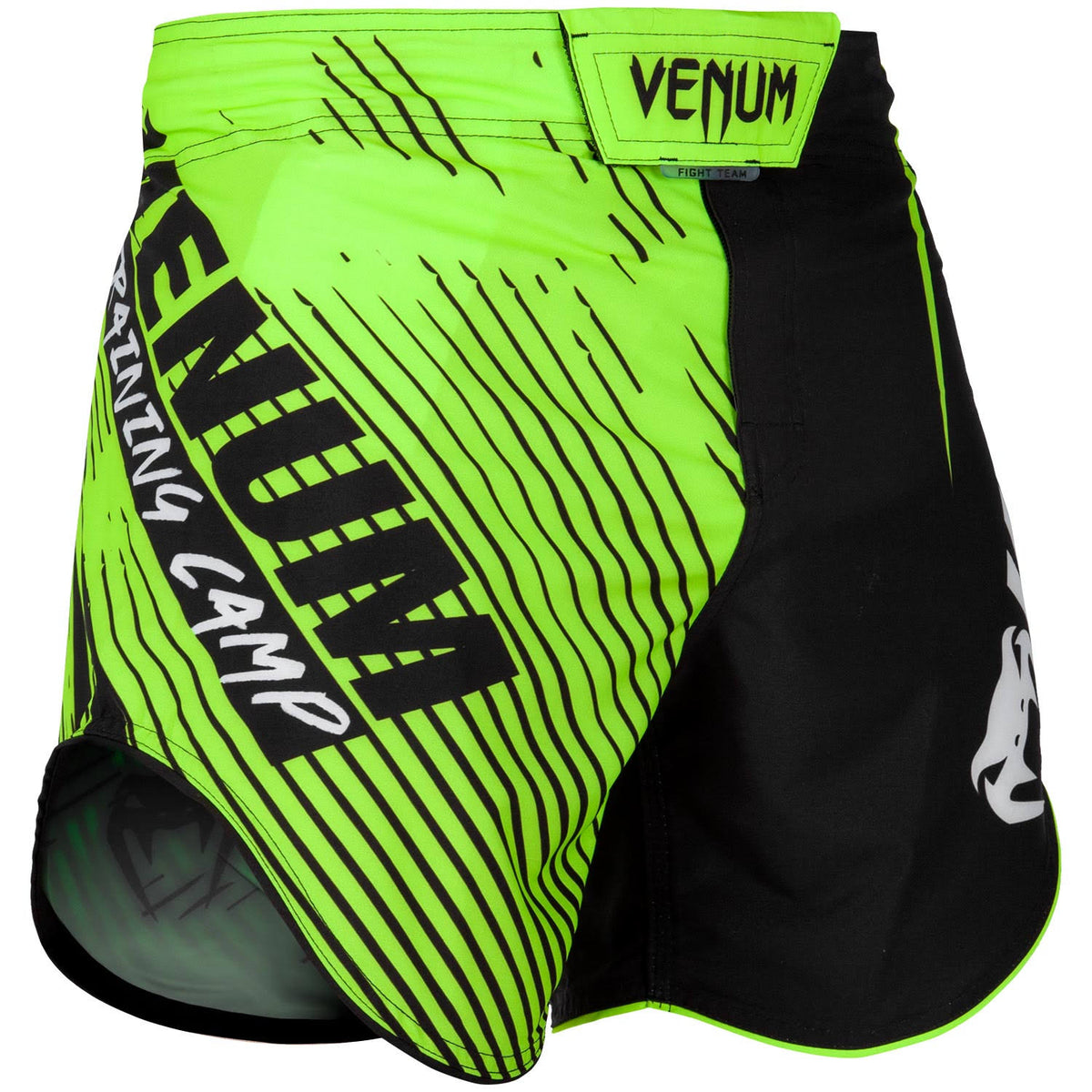 Black Neo Yellow Fightshorts Q813