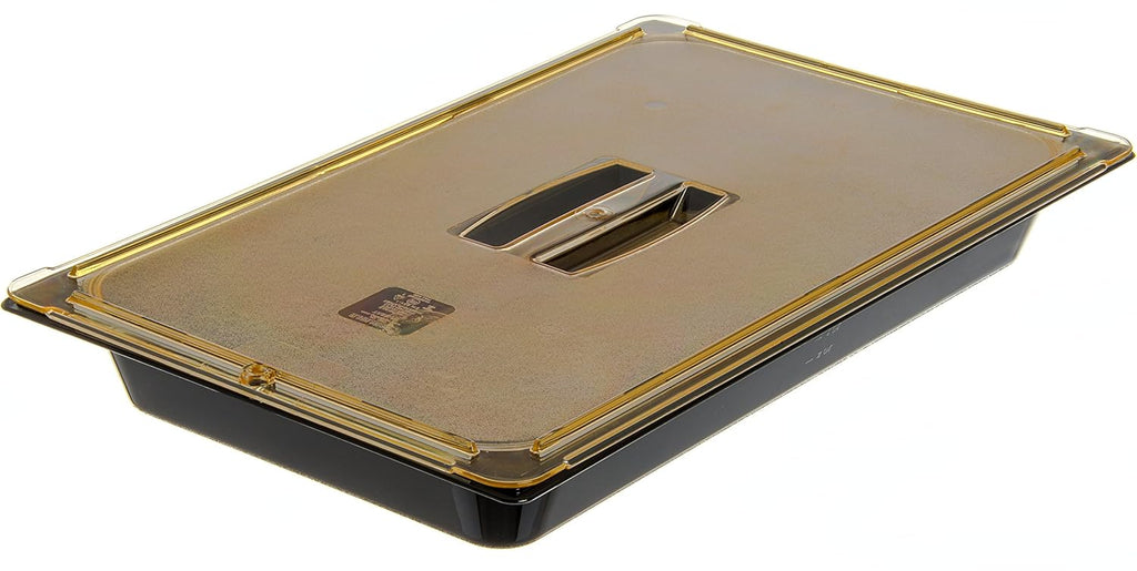 High-Heat Full-Size Food Pan, 7.6 qt, 20-3/4 x 12-3/4 x 2-1/2", Black (Case of 6) T322