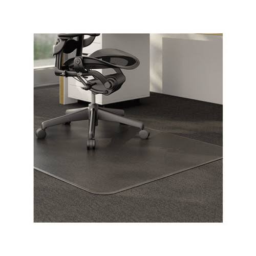 Clear Rectangular Chair Mat for Low Pile Carpet V811