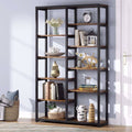 Industrial 10-Open Shelf Etagere Bookcase I675142
