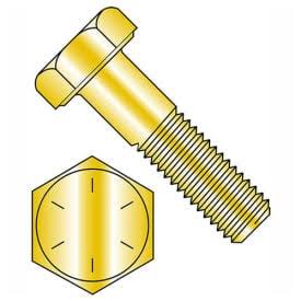 4 Pack Zinc Yellow Steel Hex Head Cap Screw W377352
