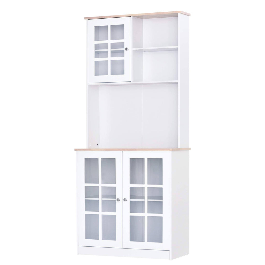 White Kitchen Pantry Cabinet P78431