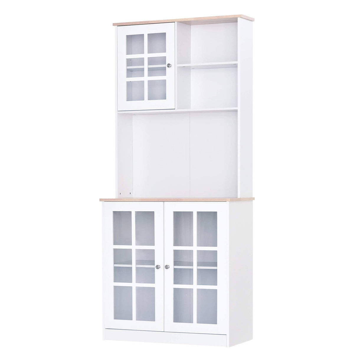 White Kitchen Pantry Cabinet P78431