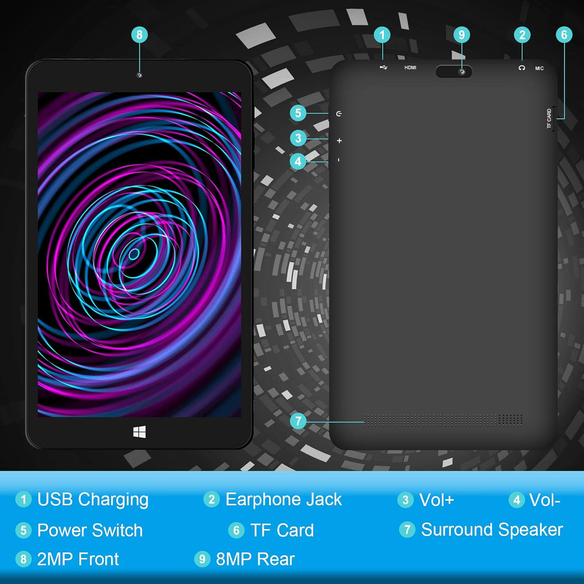 8 Windows Tablet L253929