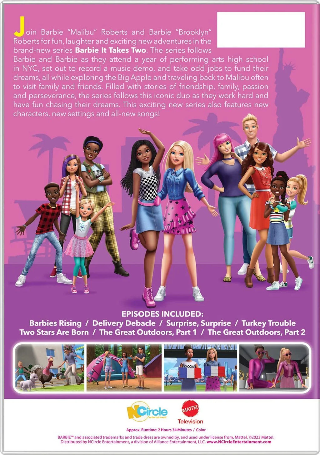 Barbie It Takes Two Stars Are Born DVD M92301