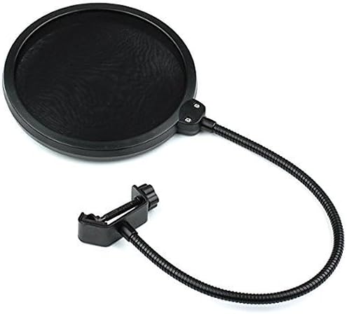 Condenser Microphone with Pop Filter and XLR to XLR Cable F8938